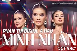 Phần thi bikini Hoa hậu Hoàn vũ Việt Nam 2025: Á hậu Minh Nhàn 'lột xác'