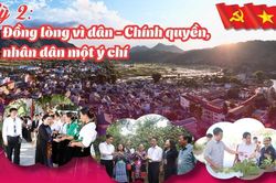 Kỳ 2: Đồng lòng vì dân - Chính quyền, nhân dân một ý chí