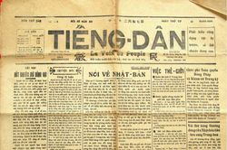 Di tích trụ sở báo Tiếng Dân giờ ra sao?