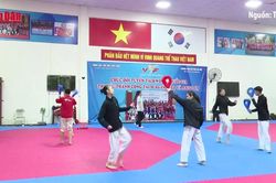 Đội tuyển Taekwondo tích cực chuẩn bị cho Sea Games 33