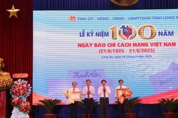 Long An kỷ niệm 100 năm Ngày Báo chí cách mạng Việt Nam và trao Giải báo chí Nguyễn An Ninh lần 1