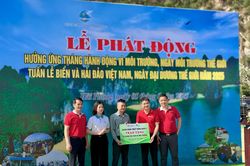 Cán bộ nhân viên SeABank chung tay làm sạch 11 bãi biển vì môi trường xanh