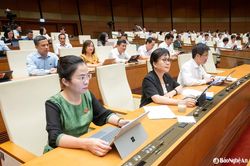 Đoàn đại biểu Quốc hội Nghệ An thảo luận về cơ chế xử lý khó khăn, vướng mắc do quy định của pháp luật