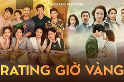 Rating giờ vàng: Dịu Dàng Màu Nắng tăng nhanh, Mặt Trời Lạnh cháy đều