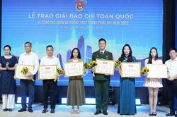 Bắc Giang đoạt giải Khuyến khích toàn quốc về công tác Đoàn và phong trào thanh, thiếu nhi