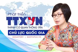 Phát triển Thông tấn xã Việt Nam thành cơ quan thông tấn chủ lực quốc gia