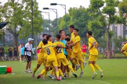 U15 Sông Lam Nghệ An giành chiến thắng trước đương kim vô địch PVF