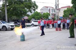 Viettel Lạng Sơn: Huấn luyện phòng cháy, chữa cháy và cứu nạn, cứu hộ