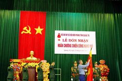 Bộ đội Biên phòng tỉnh Quảng Trị đón nhận Huân chương Chiến công Hạng Nhì