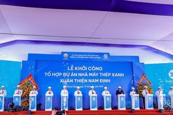 Khởi công Dự án Thép Xanh Xuân Thiện Nam Định 98.000 tỷ đồng: Động lực mới cho kinh tế vùng