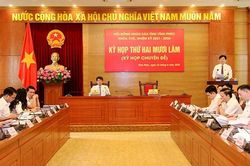 Vĩnh Phúc: Kỳ họp Hội đồng nhân dân khóa XVII thông qua nhiều nghị quyết quan trọng