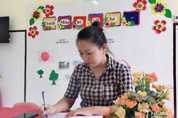 Người giáo viên tận tâm với 'búp trên cành'