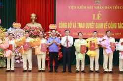 Bổ nhiệm Viện trưởng Viện Kiểm sát nhân dân tỉnh Ninh Bình