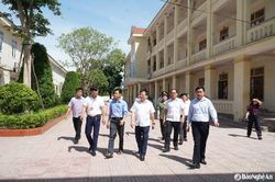 Phó Chủ tịch UBND tỉnh Nghệ An Bùi Đình Long kiểm tra công tác chuẩn bị kỳ thi tốt nghiệp THPT năm 2025