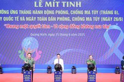 Cộng đồng sạch ma túy góp phần đưa Việt Nam tiến vào kỷ nguyên phát triển giàu mạnh