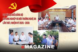 Đại hội đại biểu Đảng bộ Sở Nông nghiệp và Môi trường Nghệ An lần thứ I, nhiệm kỳ 2025 - 2030: Đoàn kết, khát vọng, hành động để phát triển bền vững