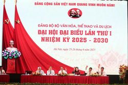 Đại hội đại biểu Đảng bộ Bộ Văn hóa, Thể thao và Du lịch nhiệm kỳ 2025 - 2030