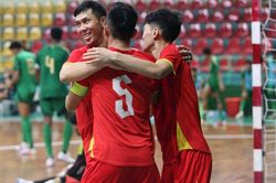 Đội tuyển Việt Nam cùng bảng Trung Quốc tại vòng loại giải futsal châu Á