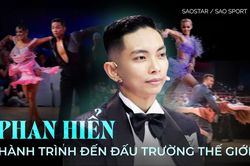 Phan Hiển và hành trình từ 'ghế nóng' Bước Nhảy Hoàn Vũ đến đấu trường thế giới