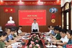 Hội nghị giao ban công tác báo chí tháng 6