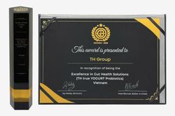Sữa uống lên men 18 tỷ lợi khuẩn của TH được vinh danh Xuất sắc trong giải pháp tăng cường sức khỏe