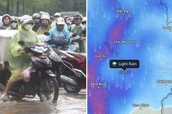 Miền Bắc lại mưa lớn, dự báo Hà Nội hôm nào mưa nhiều, nhiệt độ giảm ra sao?