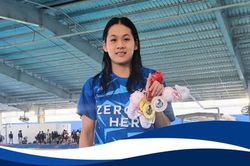 'Tiểu Ánh Viên' của bơi lội Việt Nam tiếp tục phá kỷ lục thứ 3 tại giải trẻ Đông Nam Á