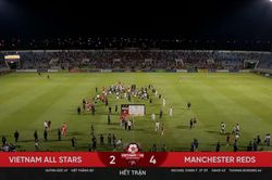 Michael Owen lập cú đúp, đội Huyền thoại MU thắng 4-2 Việt Nam All Stars
