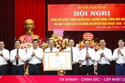 Các địa phương công bố đạt chuẩn NTM nâng cao, hoàn thành nhiệm vụ xây dựng NTM