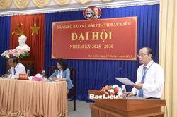 Đại hội Đảng bộ Báo và Đài PT-TH Bạc Liêu nhiệm kỳ 2025 - 2030