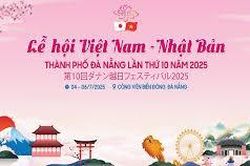 Lễ hội Việt Nam - Nhật Bản tại Đà Nẵng diễn ra từ ngày 4 đến 6-7