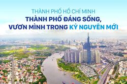 Thành phố Hồ Chí Minh - Thành phố đáng sống, vươn mình trong kỷ nguyên mới