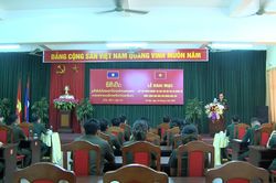 TAQS Trung ương tập huấn nghiệp vụ cho Tòa án quân sự Lào