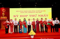 Danh sách Đoàn đại biểu Quốc hội tỉnh, Thường trực HĐND, UBND tỉnh Tuyên Quang