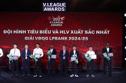 Tiến Linh, Công Phượng vắng mặt tại Lễ trao giải V.League Awards 2024/25