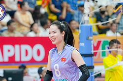 Đội tuyển bóng chuyền nữ Việt Nam thắng áp đảo Tứ Xuyên (TQ) ở VTV Cup 2025