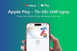 VPBank triển khai Apple Pay cho chủ thẻ VPBank JCB