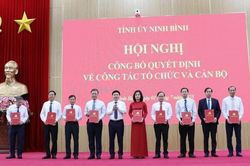 Nhiều tỉnh đồng loạt kiện toàn tổ chức, nhân sự sau sáp nhập