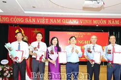 Bổ nhiệm các Phó Giám đốc Sở Y tế Hưng Yên
