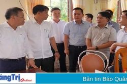 Phó Chủ tịch UBND tỉnh Lê Đức Tiến kiểm tra vận hành mô hình chính quyền 2 cấp tại xã Sen Ngư