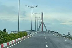 Thông xe cầu Đồng Việt trị giá 1.500 tỷ đồng kết nối tỉnh Bắc Ninh với thành phố Hải Phòng