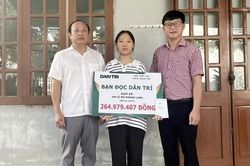 Trao gần 265 triệu đồng cho nữ sinh mồ côi