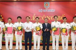 Bắc Ninh: Công bố quyết định của Bộ trưởng Bộ Tư pháp về công tác cán bộ
