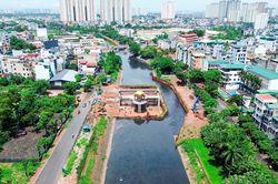 Hà Nội yêu cầu sông Tô Lịch 'sạch đẹp hai bờ' trước 30/8