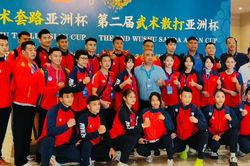 Đội tuyển Wushu Việt Nam giành hạng ba toàn đoàn ở Cúp châu Á 2025