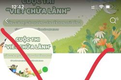 Cảnh báo fanpage giả mạo cuộc thi 'Viết chữa lành' để trục lợi