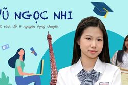Nữ sinh đỗ 6 nguyện vọng chuyên chia sẻ bí kíp ghi điểm tuyệt đối tiếng Pháp