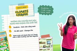 Hành trình kể lại câu chuyện khí hậu của thanh niên Việt Nam