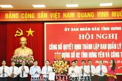 Quyết định thành lập Ban Quản lý dự án đầu tư xây dựng số 2 tỉnh Hưng Yên