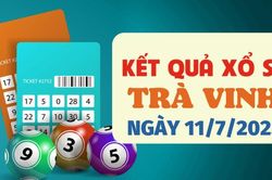 Kết quả xổ số Trà Vinh hôm nay 11/7/2025 - XSTV 11/7